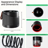 Electric Mason Jar Sealer for Food and Wine Preservation