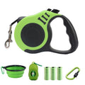 Automatic Retractable Dog Leash and Traction Rope Set